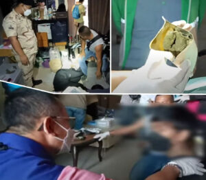 noise complaints lead to drug bust Thailand
