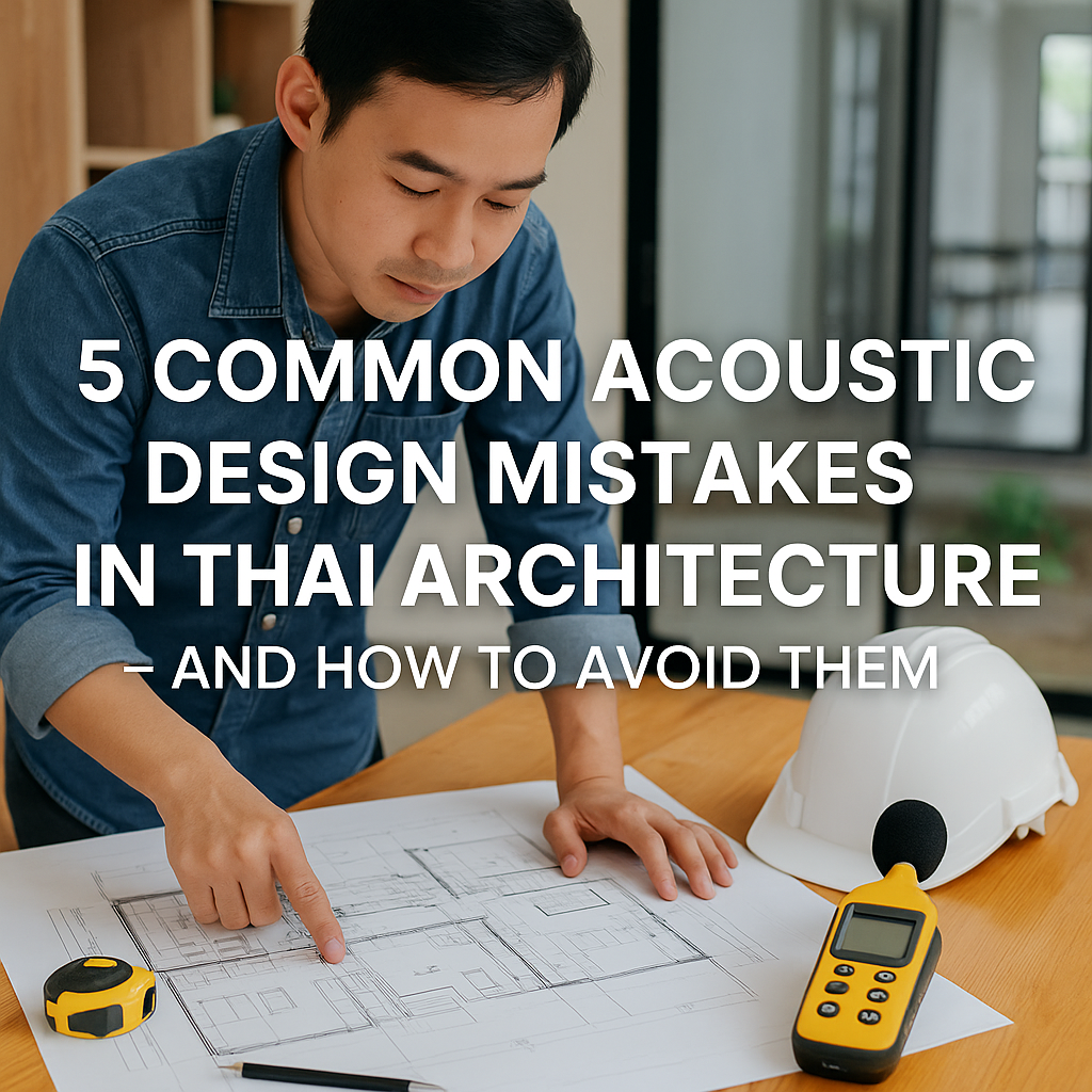 Common Acoustic Design Mistakes in Architecture — And How to Avoid Them